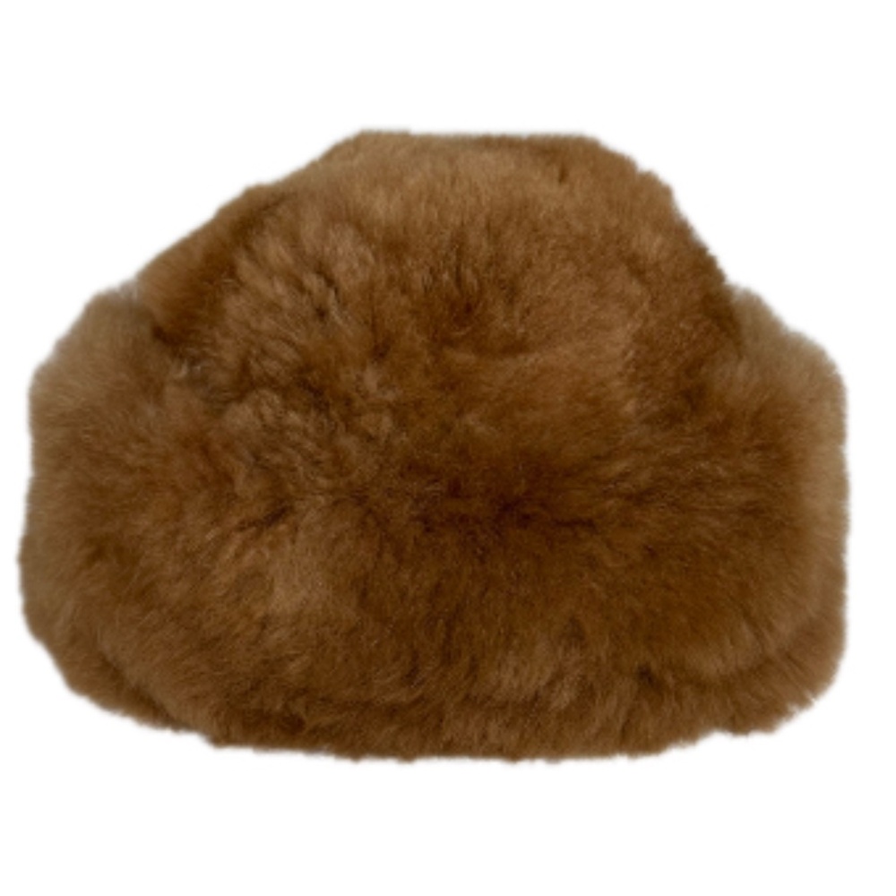 Brand New Alpaca Fur Hat, Caramel